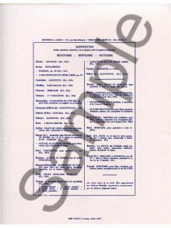 François-Joseph Gossec: Symphonie für Holzbläser Quintett (Stimmensatz) im Alle Noten Shop kaufen