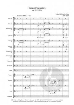 Konzert-Ouvertüre op. 23 von Louise Adolpha Le Beau 