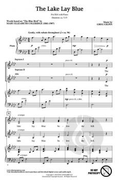 The Lake Lay Blue von Greg Gilpin 