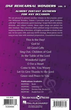 One Rehearsal Wonders Vol. 5 