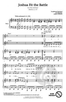 Joshua Fit the Battle 