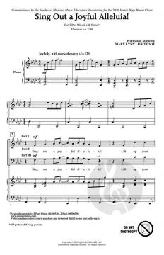 Sing Out a Joyful Alleluia! von Mary Lynn Lightfoot 