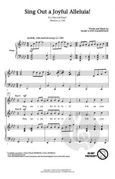 Sing Out a Joyful Alleluia! von Mary Lynn Lightfoot 