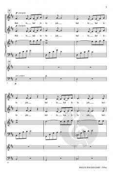 Halle, Hallelujah von John Leavitt 