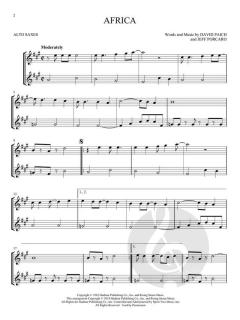 Pop Classics For 2 Alto Saxes 