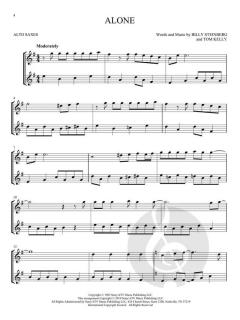 Pop Classics For 2 Alto Saxes 