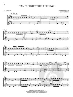 Classic Rock for 2 Clarinets 