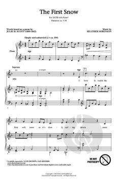The First Snow von Heather Sorenson 