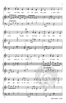 The First Snow von Heather Sorenson 