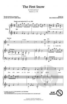 The First Snow von Heather Sorenson 