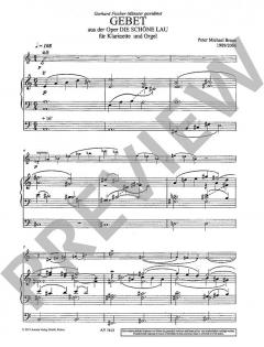 Gebet für Klarinette und Orgel von Iris ter Schiphorst (Download) im Alle Noten Shop kaufen
