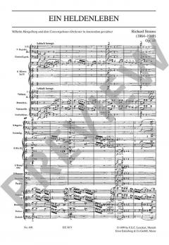 Ein Heldenleben op. 40 von Isang Yun (Download) 