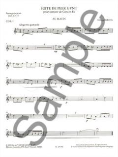Suite de Peer Gynt von Edvard Grieg für 6 Hörner