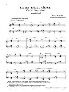 Les Fauvettes de l'Hérault - Concert des Garrigues von Olivier Messiaen 