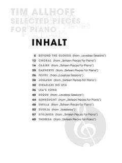 Selected Pieces For Piano von Tim Allhoff 