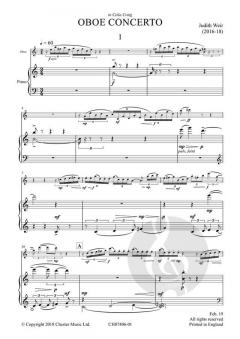 Oboe Concerto von Judith Weir im Alle Noten Shop kaufen