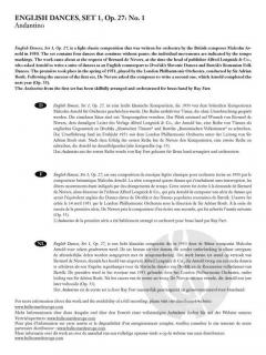 English Dances Set 1 op. 27 No. 1 von Malcolm Arnold 