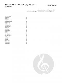 English Dances Set 1 op. 27 No. 1 von Malcolm Arnold 