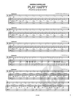 Play Happy (Percussioni) - edizione con Online Audio e MP3 