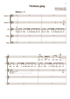 Två sånger om liv och död von Britta Byström 