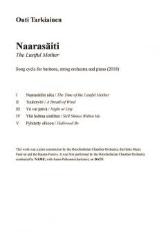 The Lustful Mother von Outi Tarkiainen 