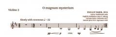O Magnum Mysterium von Phillip Faber 
