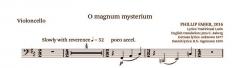 O Magnum Mysterium von Phillip Faber 