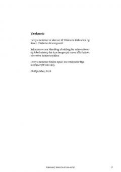 Syv Trinitatis-Motetter von Phillip Faber 