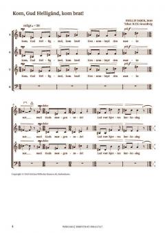 Syv Trinitatis-Motetter von Phillip Faber 