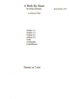 A Walk By Heart von Britta Byström 