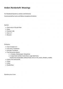 Weavings von Anders Nordentoft 