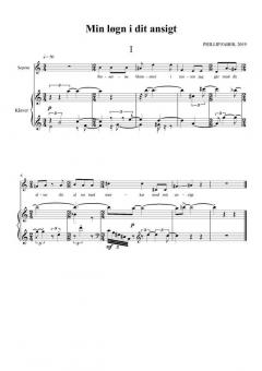 Min Loegn I Dit Ansigt von Phillip Faber 