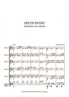 Sixth Sense - Variations On A Hunch von Peter Bruun 