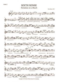Sixth Sense - Variations On A Hunch von Peter Bruun 