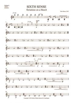 Sixth Sense - Variations On A Hunch von Peter Bruun 