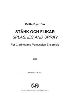 Stänk Och Flikar - Splashes And Spray von Britta Byström 