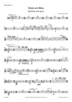 Stänk Och Flikar - Splashes And Spray von Britta Byström 