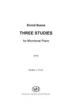 3 Studies For Microtonal Piano von Eivind Buene 