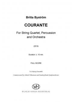 Courante von Britta Byström 