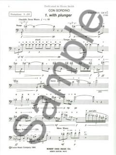 Con Sordino von Stephen Gryc für Posaune allein im Alle Noten Shop kaufen