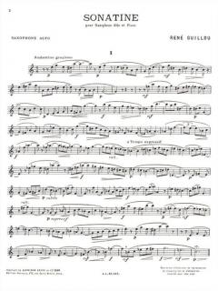 Sonatine von Rene Guillou 