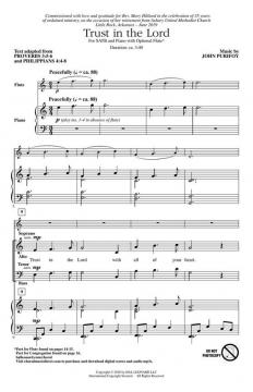 Trust in the Lord von John Purifoy 