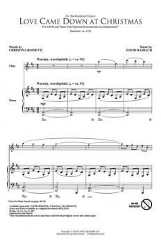 Love Came Down at Christmas von David Rasbach 