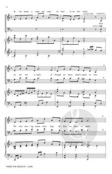 When You Believe von Stephen L. Schwartz (Download) 