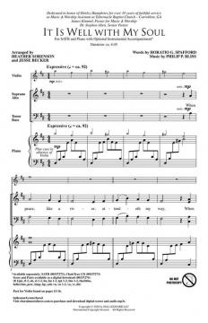 It Is Well with My Soul von Philip Paul Bliss 
