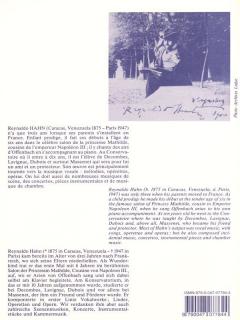 Chansons Grises von Reynaldo Hahn 