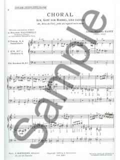 Ach Gott vom Himmel sieh darein von Johann Nikolaus Hanff 