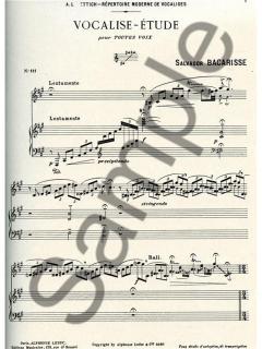 Repertoire Moderne des Vocalises Etudes Vol. 3 