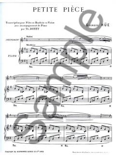 Georges Hue: Petite Piece in G major von Georges Hüe 