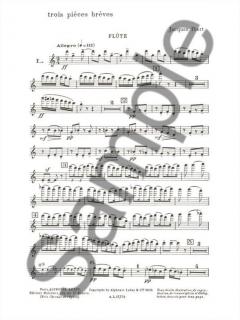 Jaques Ibert - 3 Pièces Brèves für Holzbläser Quintett im Alle Noten Shop kaufen